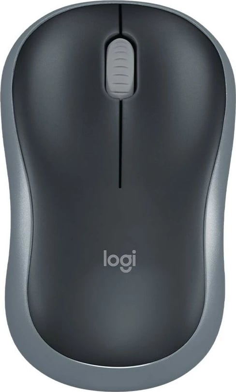 Maus Logitech M185, Wireless, e zezë/gri