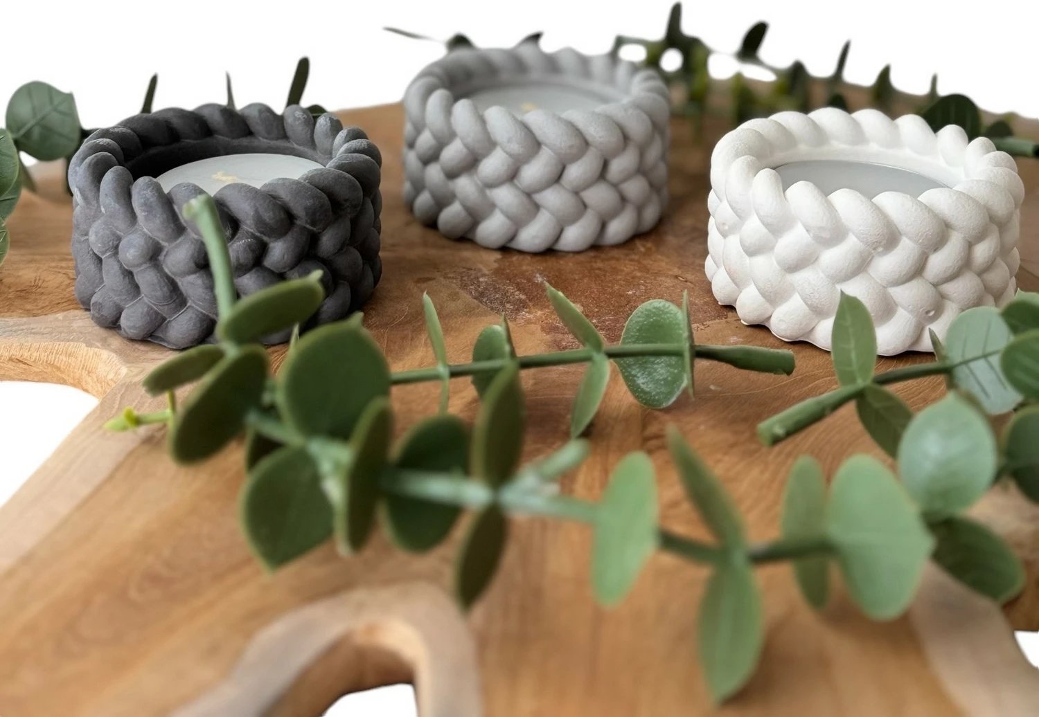 Set qirinjsh (3 copë), Evila Originals, Glamour Candle 6S