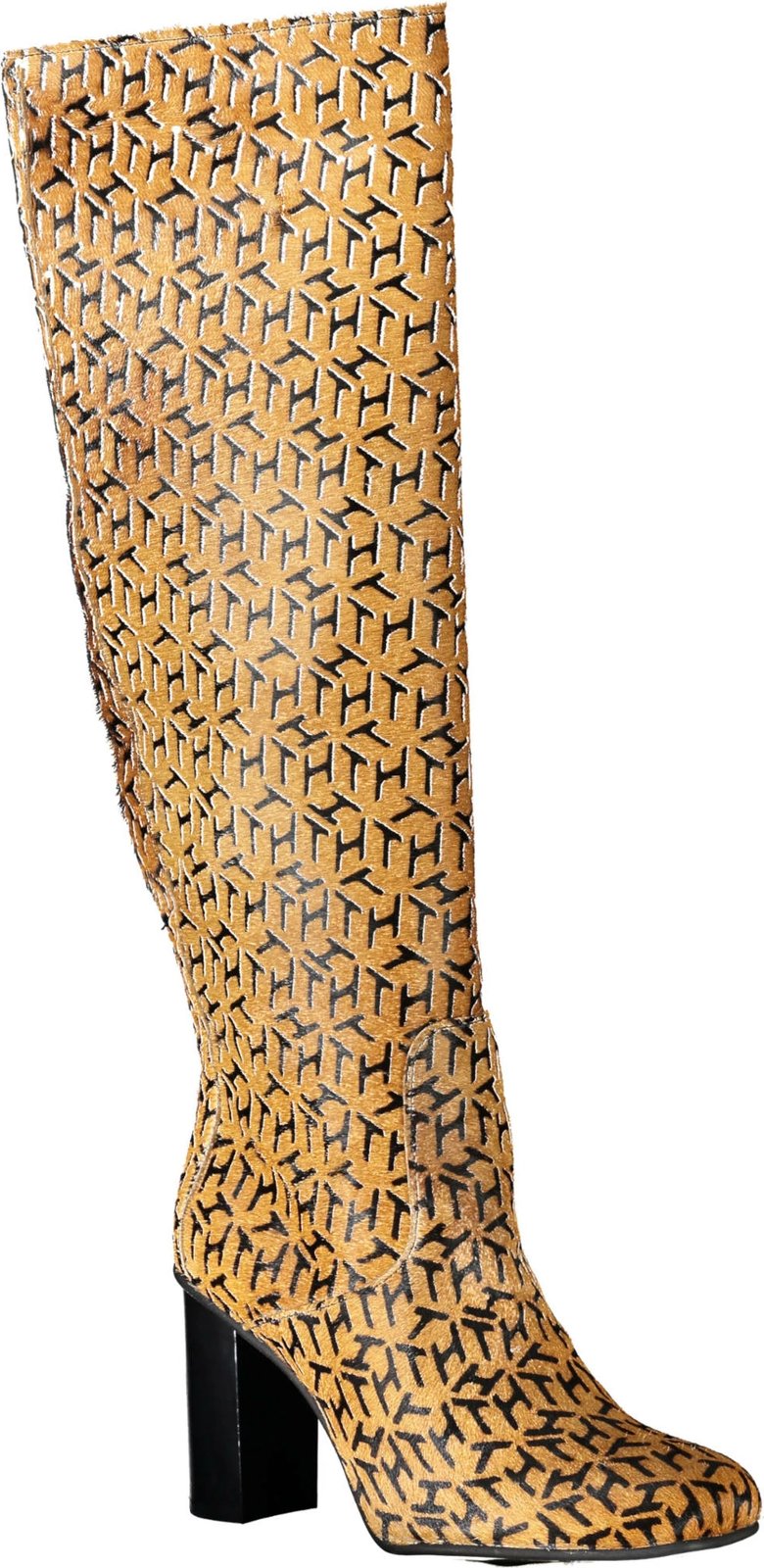 Çizme për femra TOMMY HILFIGER, bezhë