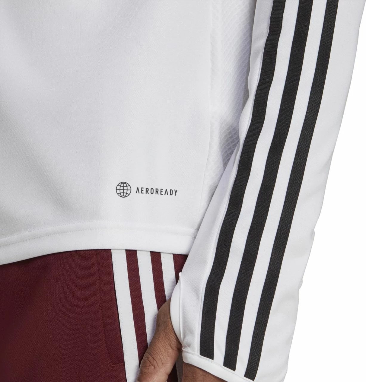 Duks për meshkuj adidas, i bardhë