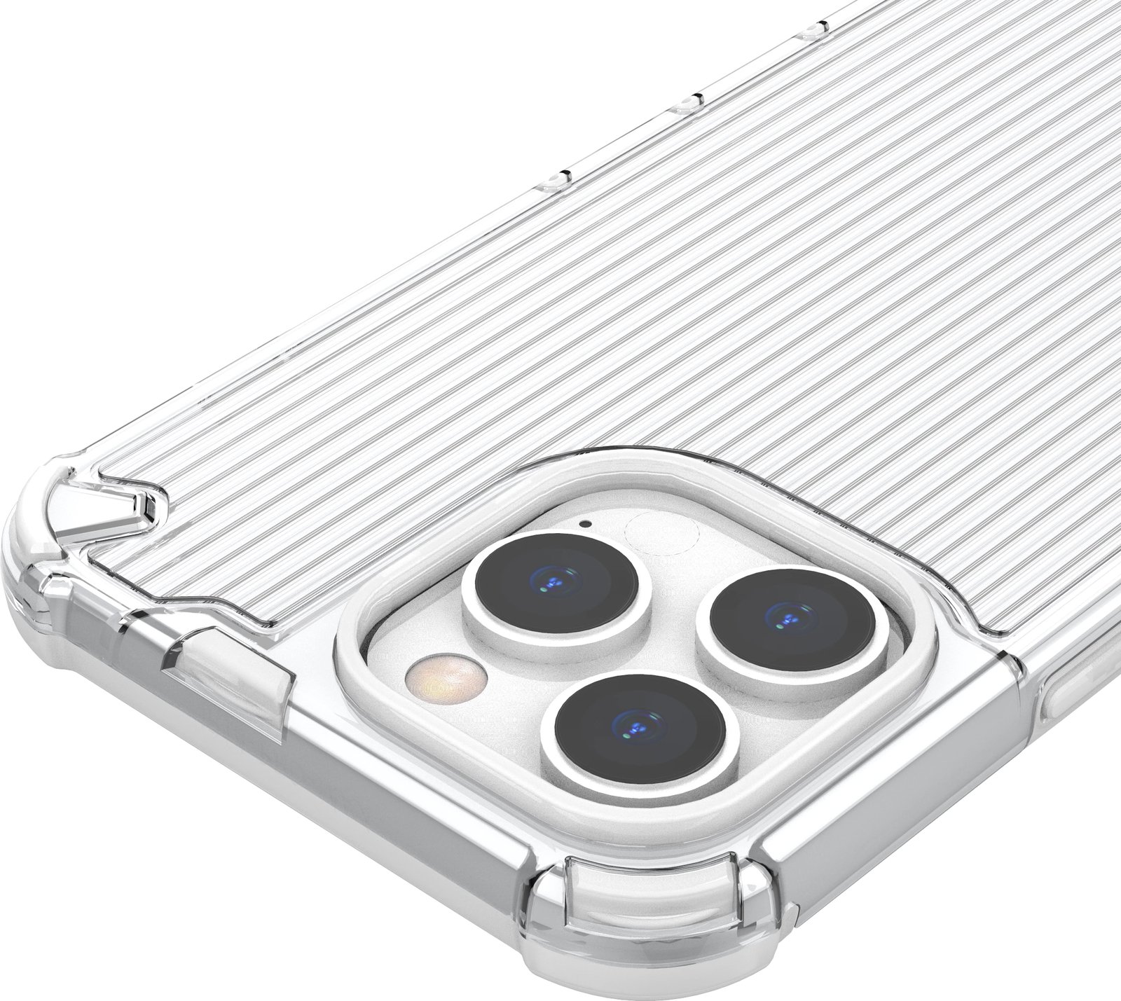 Mbështjellës Hurtel Ombre Protect Case për iPhone 13 Pro, rozë-kaltër