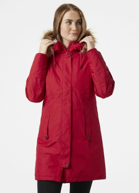 Xhaketë Parka Helly Hansen Mayen për Femra, e Kuqe