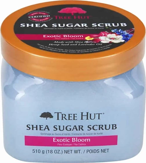 Scrub për trup Tree Hut Exotic Bloom 510g