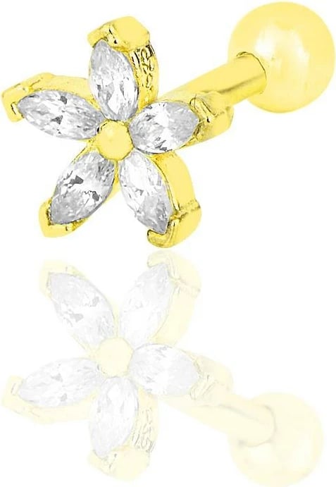 Piercing argjendi, ngjyrë ari, Jumeon, SGTL12193