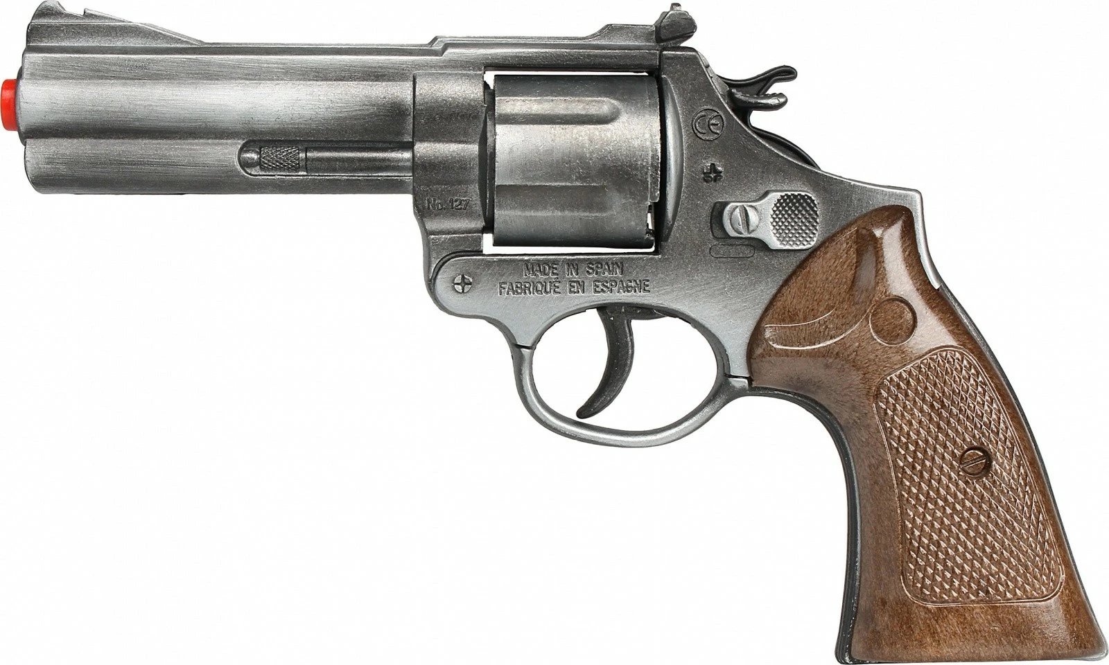 Revolver lodër metalik Pulio Gonher, 12 kapsula, Gri