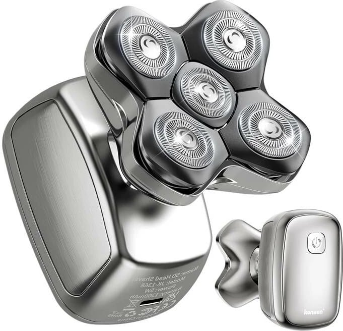 Trimmer trupit Kensen 6D, model 05-KGTJ41-10A, argjendtë