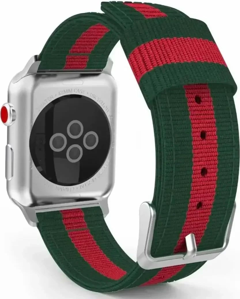 Rrip per ore Bandora NL1238 42/49mm (Kuqe/Gjelbërt, 38/40mm) Rrip per ore Bandora NL1238 42/49mm (Kuqe/Gjelbërt, 38/40mm)