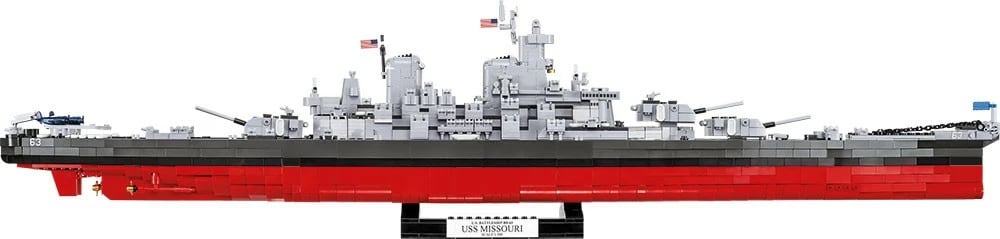 Set blloqesh Cobi Klocki Battleship Missouri BB-63, 2655 pjesë, Historical Collection Set blloqesh Cobi Klocki Battleship Missouri BB-63, 2655 pjesë, Historical Collection