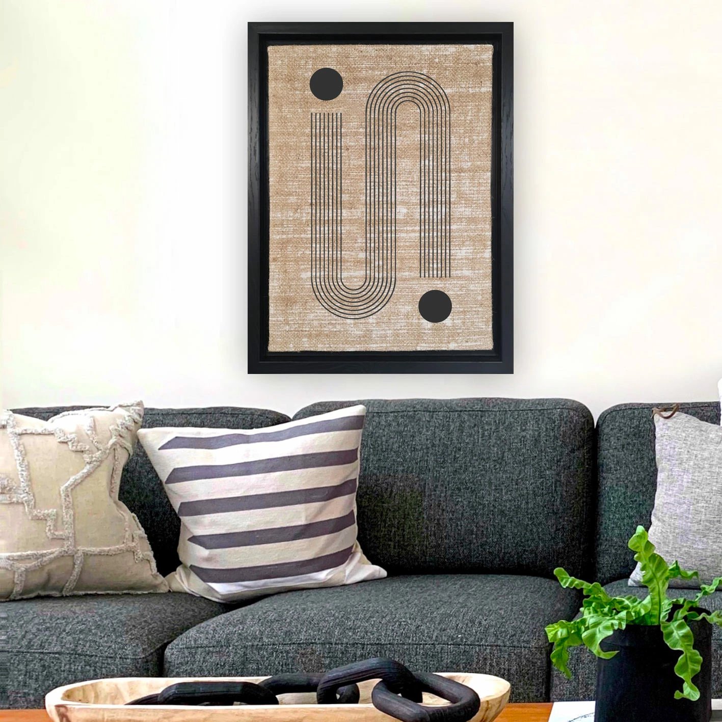 Pikturë dekorative në kanavacë, shumëngjyrëshe, Wallity, LSJ91798867261, 36x46cm