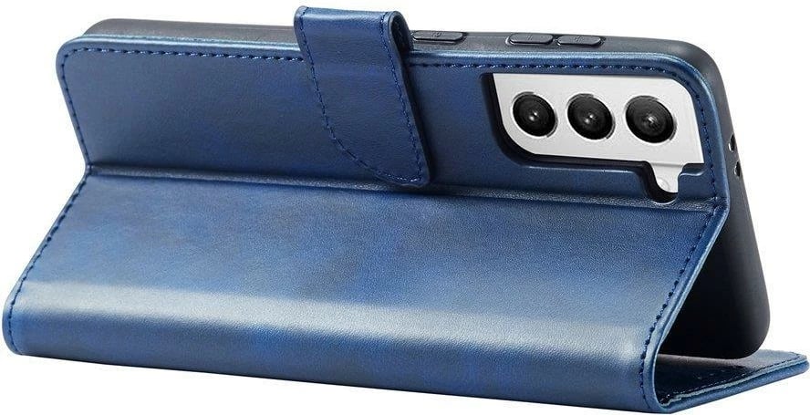 Mbështjellës Hurtel Magnet Case Elegant për Samsung Galaxy S22+, me kapak, kaltër Mbështjellës Hurtel Magnet Case Elegant për Samsung Galaxy S22+, me kapak, kaltër