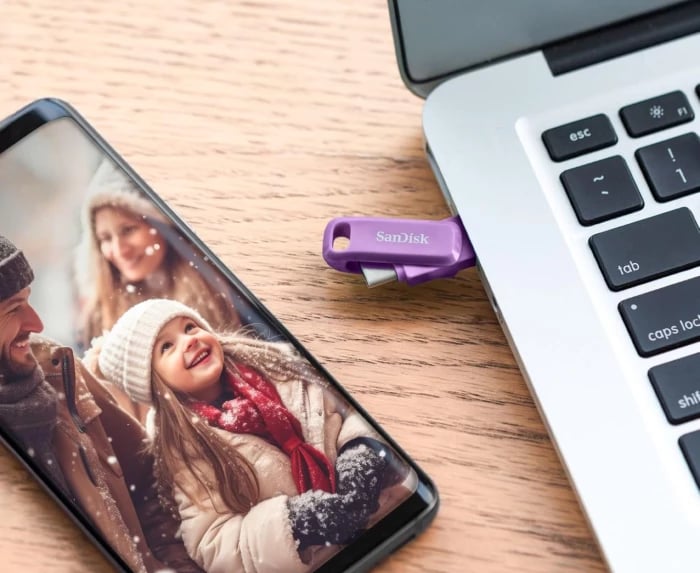 USB flash drive SanDisk Ultra Dual Drive Go SDDDC3-512G-G46L 512GB USB-C/USB-A USB 3.2 Gen 1, vjollcë