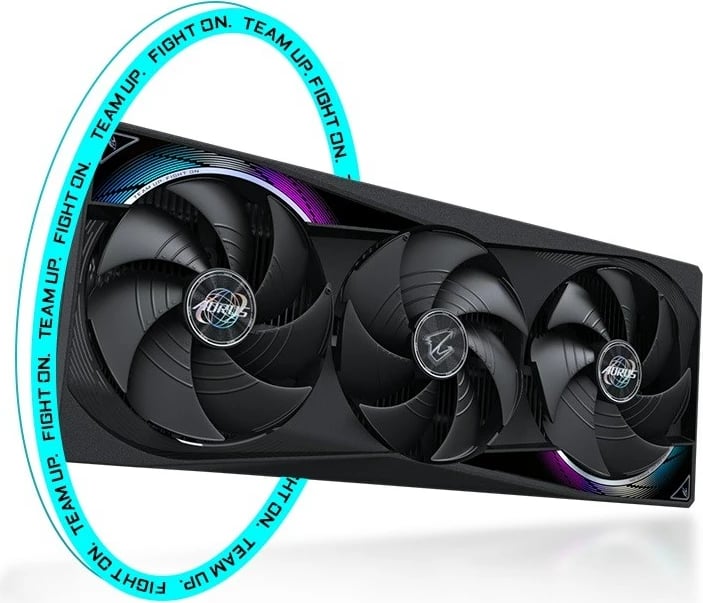Kartelë grafike Gigabyte GeForce RTX 5080 AORUS MASTER 16GB, E zezë