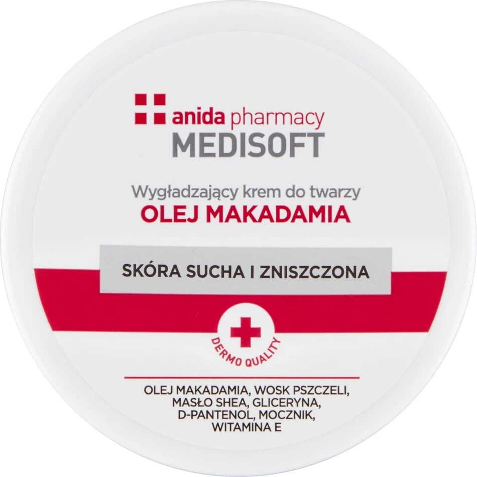 Krem fytyre Anida Medisoft me vaj makadamie 100ml