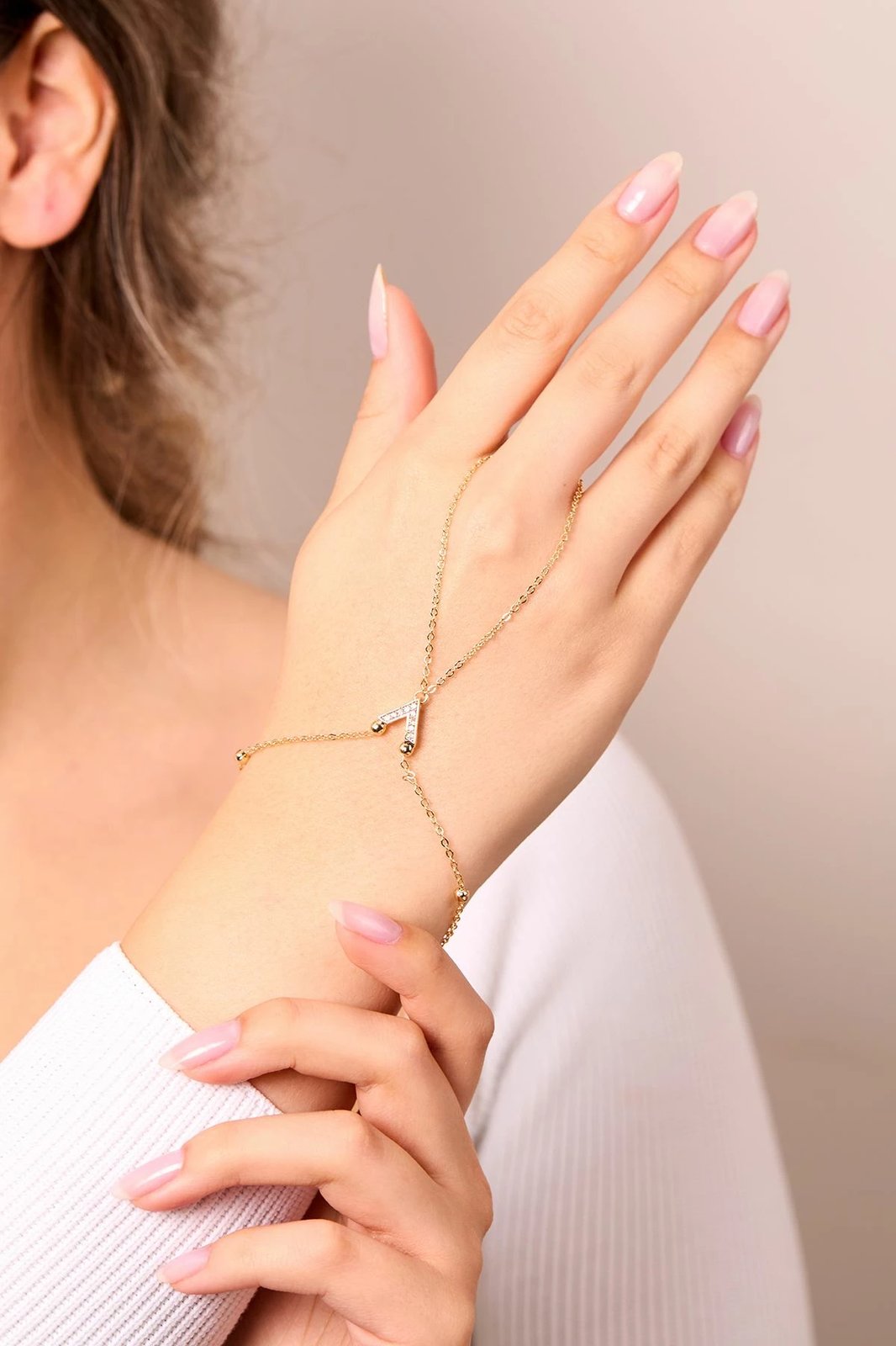 Zinxhir metalik Elika, ngjyrë ari, CSHM9957A