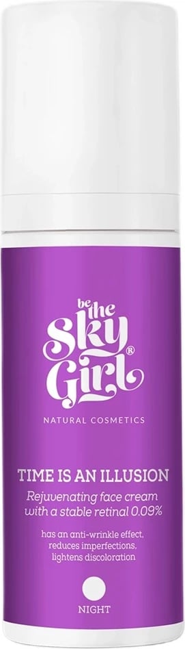 Krem fytyre për femra Be The Sky Girl Time Is An Illusion me retinal 0.09%, 30ml