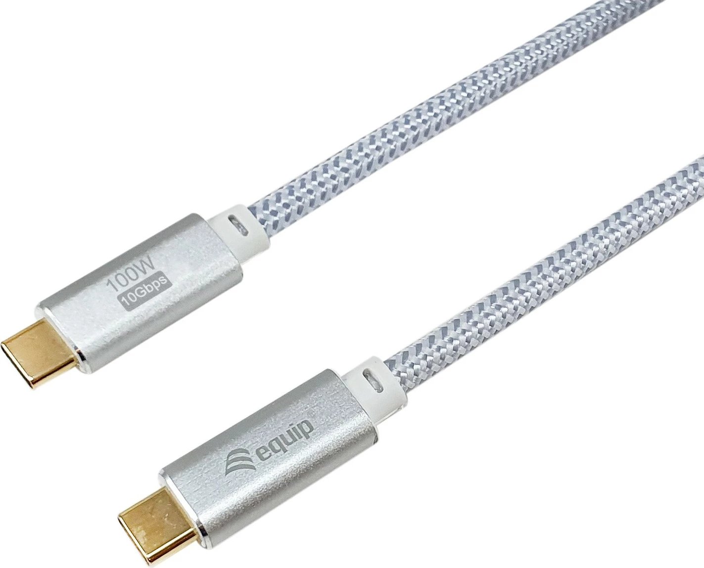 Kabllo USB-C Equip 3.2, 3m, 100W, e bardhë