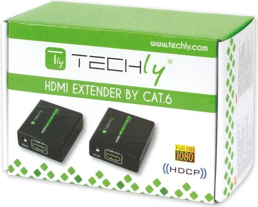 Amplifikues Techly HDMI Full HD, Cat. 6A,  7 IDATA EXT-E70 Amplifikues Techly HDMI Full HD, Cat. 6A,  7 IDATA EXT-E70