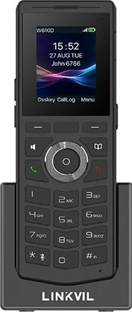 Telefon DECT Fanvil W710P, IP, ekran 2 inç, i zi