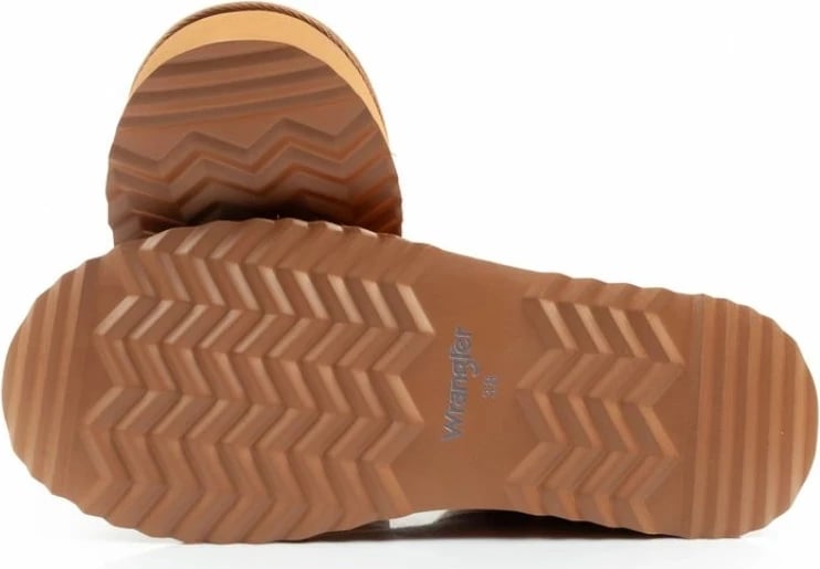 Çizme të shkurta për femra Wrangler, kafe