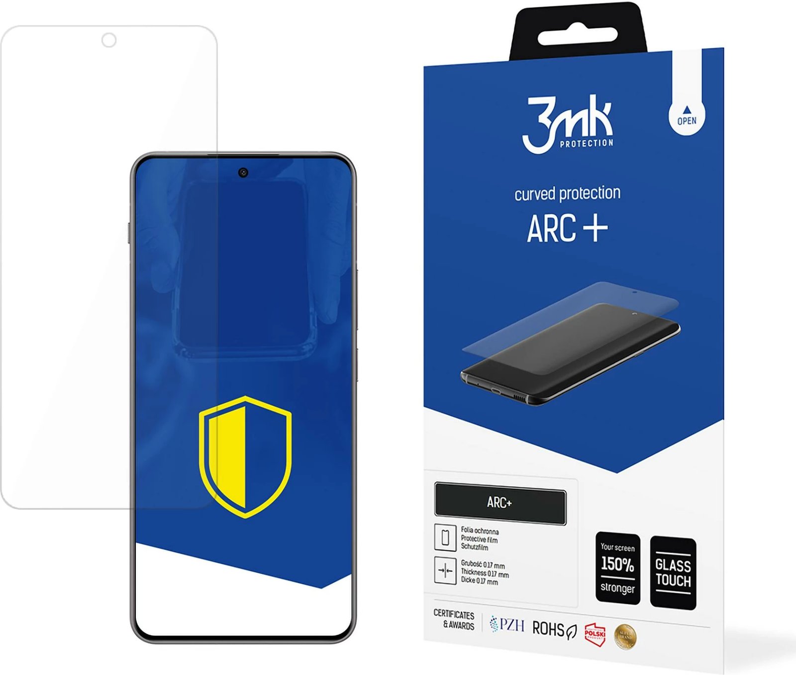 Film mbrojtës për ekran, 3mk ARC+ për OnePlus Nord 4, Transparent