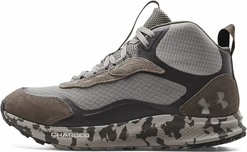 Këpucë për meshkuj Under Armour, ngjyrë kafe me gri