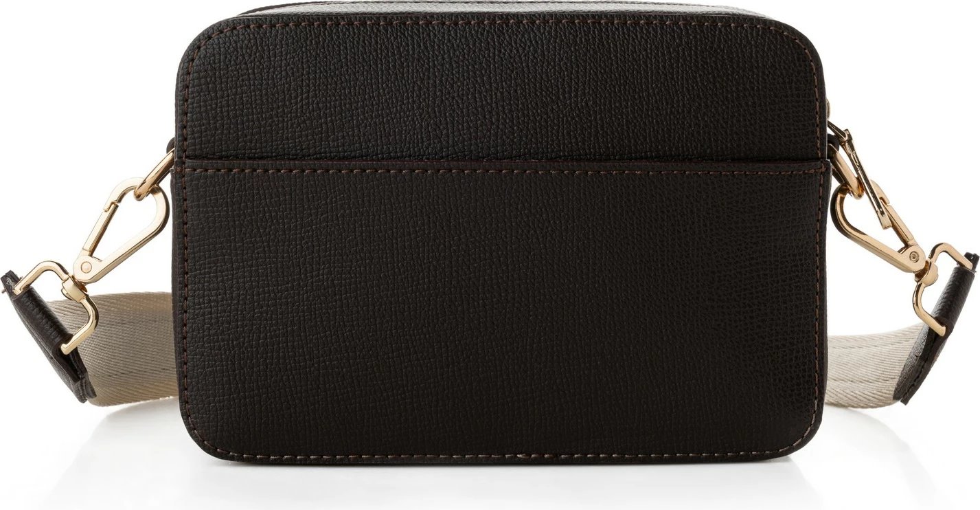 Çantë crossbody Vicenza, ngjyrë kafe e errët