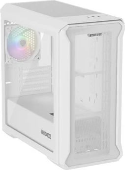 Kasë Natec Genesis IRID 503 ARGB LITE, Micro Tower, ARGB, e bardhë Kasë Natec Genesis IRID 503 ARGB LITE, Micro Tower, ARGB, e bardhë