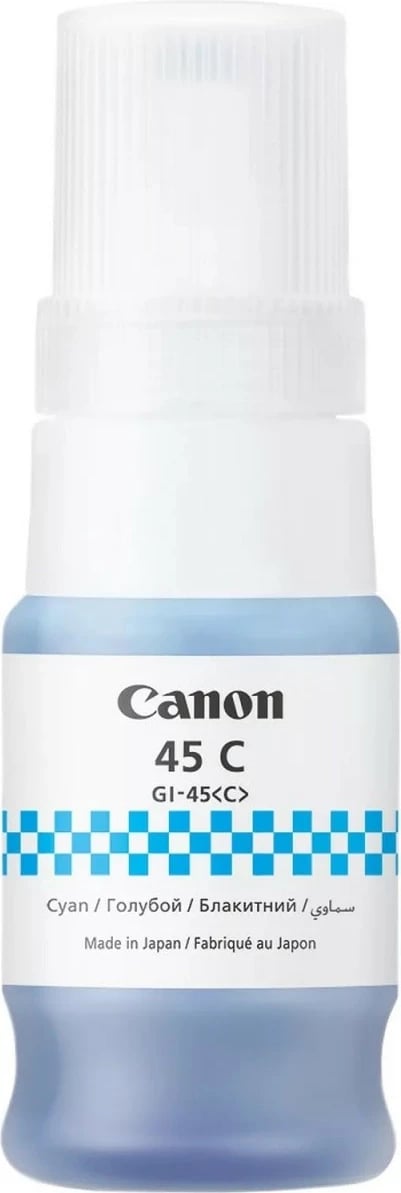 Bojë Canon GI-45, Cyan, 40 ml, për MAXIFY GX1040/GX2040