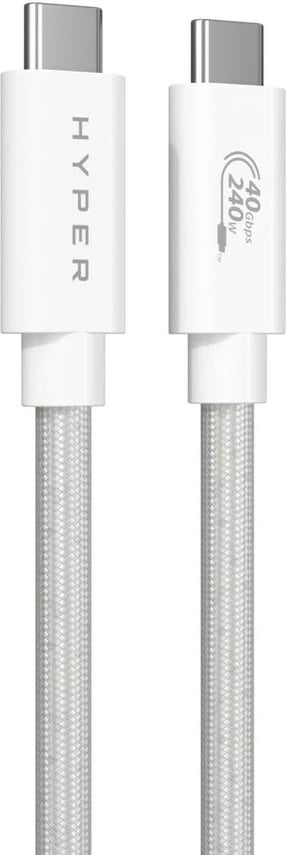 Kabllo USB-C Targus HyperDrive USB4 Performance CAB, 1.2m, 240W, e bardhë