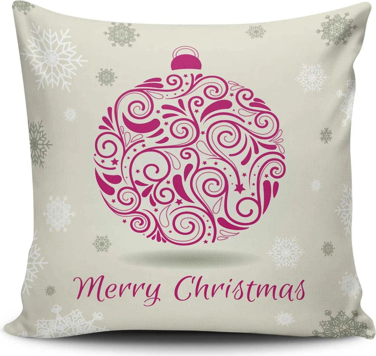 Jastëk dekorativ Aberto Design, NOELKRLNT-5, shumëngjyrësh, 43x43cm