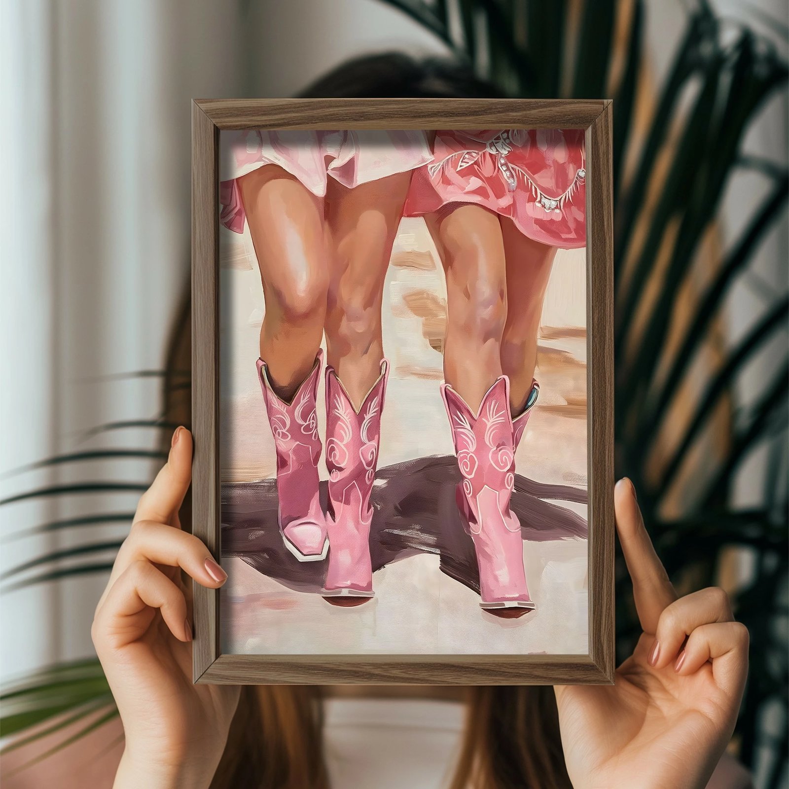 Pikturë dekorative me kornizë, MDF, Wallity, GE088-L