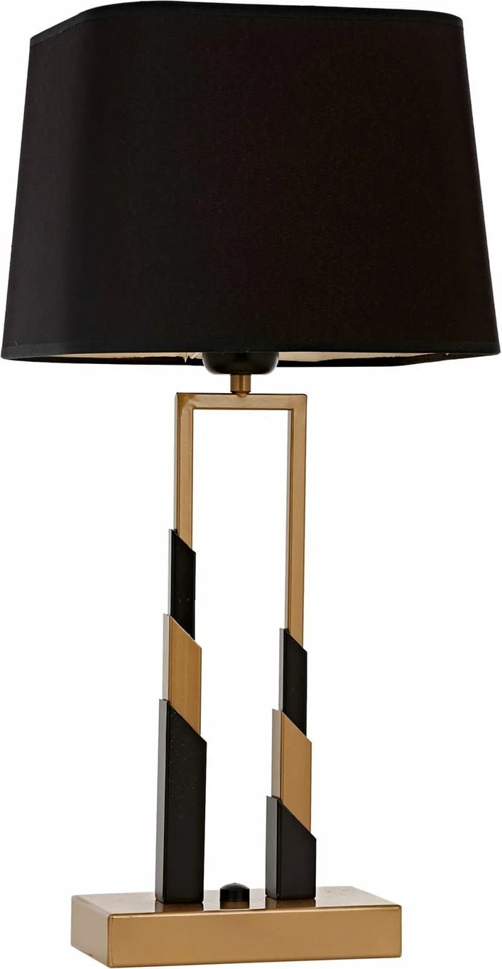 Llambë tavoline Opviq, ML-9125-1BSA, metalike, ngjyrë e zezë dhe vintage