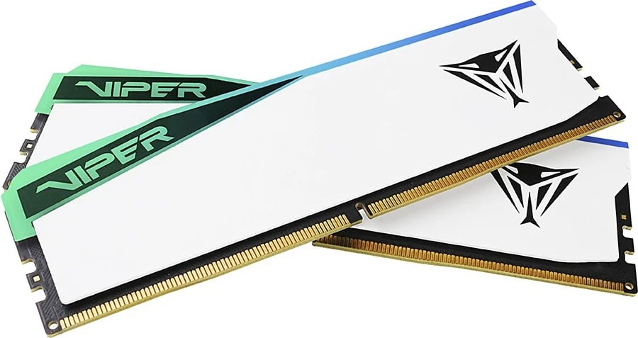 RAM Memorje Patriot Viper Elite 5 RGB 32GB (2x16GB) DDR5, 6200MHz, bardhë