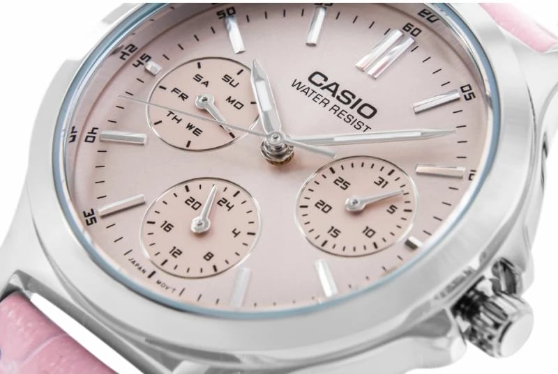 Orë dore për femra CASIO, rozë