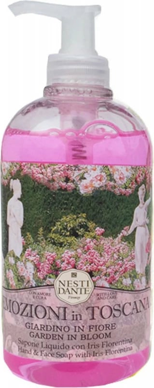 Sapun i lëngshëm për femra Nesti Dante Emotions in Tuscany Garden in Bloom 500ml