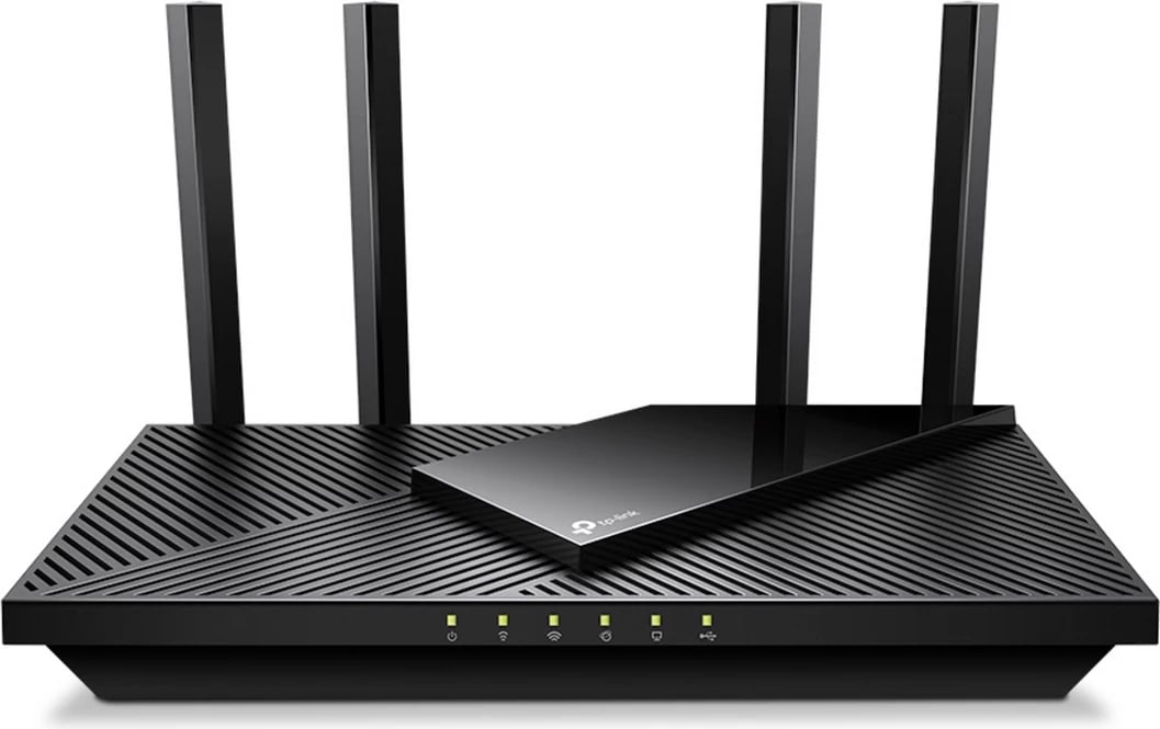 router, TP-Link, Archer AX55 Pro, Wi‑Fi 6, e zezë