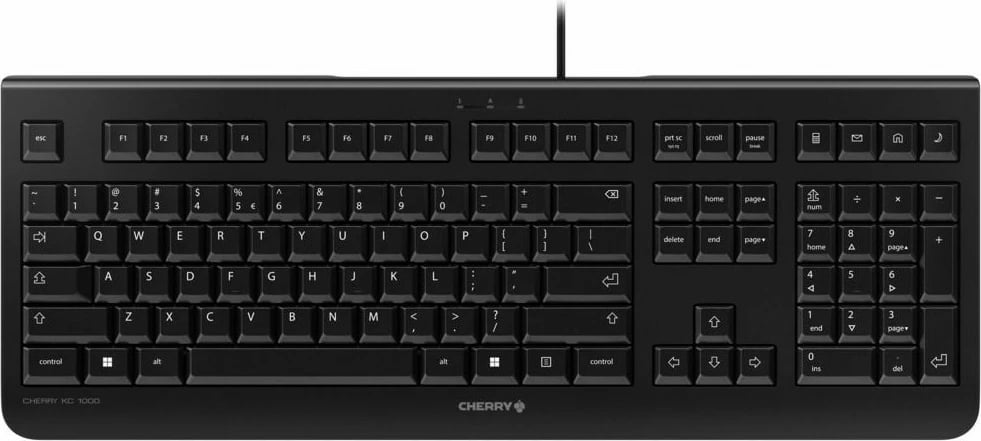 Tastierë Cherry KC1000 AZERTY, me kabllo, e zezë