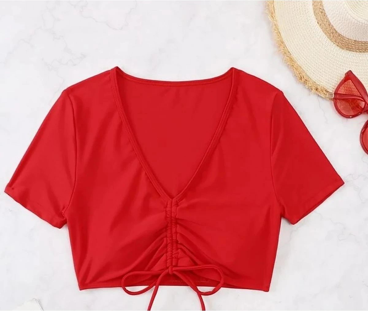 Bikini top i kuq Jumeon, MS43189