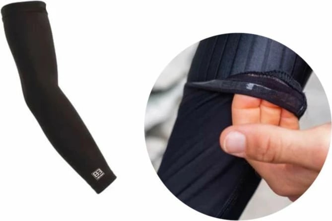 Mëngë Biemme për çiklizëm, të zeza