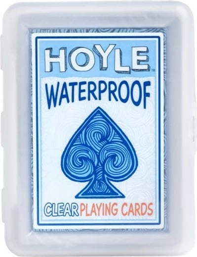 Letra loje Bicycle Hoyle Clear Waterproof, të papërshkueshme nga uji, set