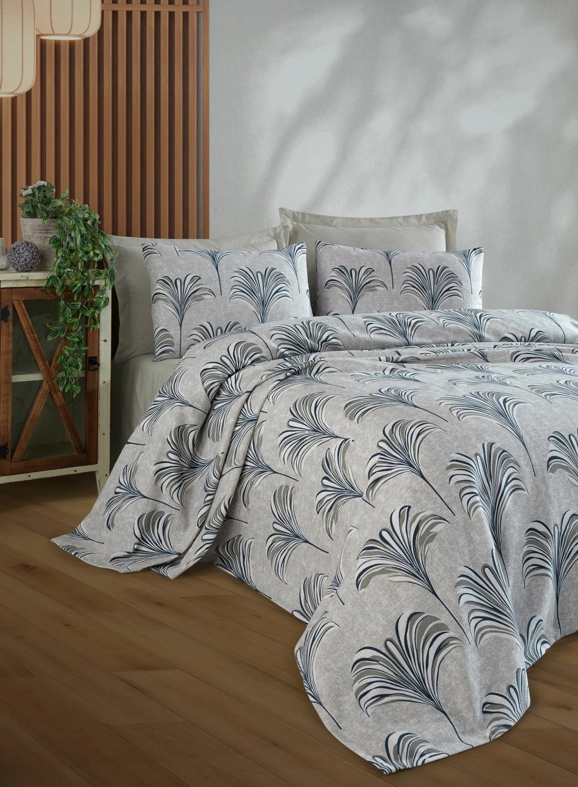 Batanije Double Pique, ngjyrë kaltër, Santo