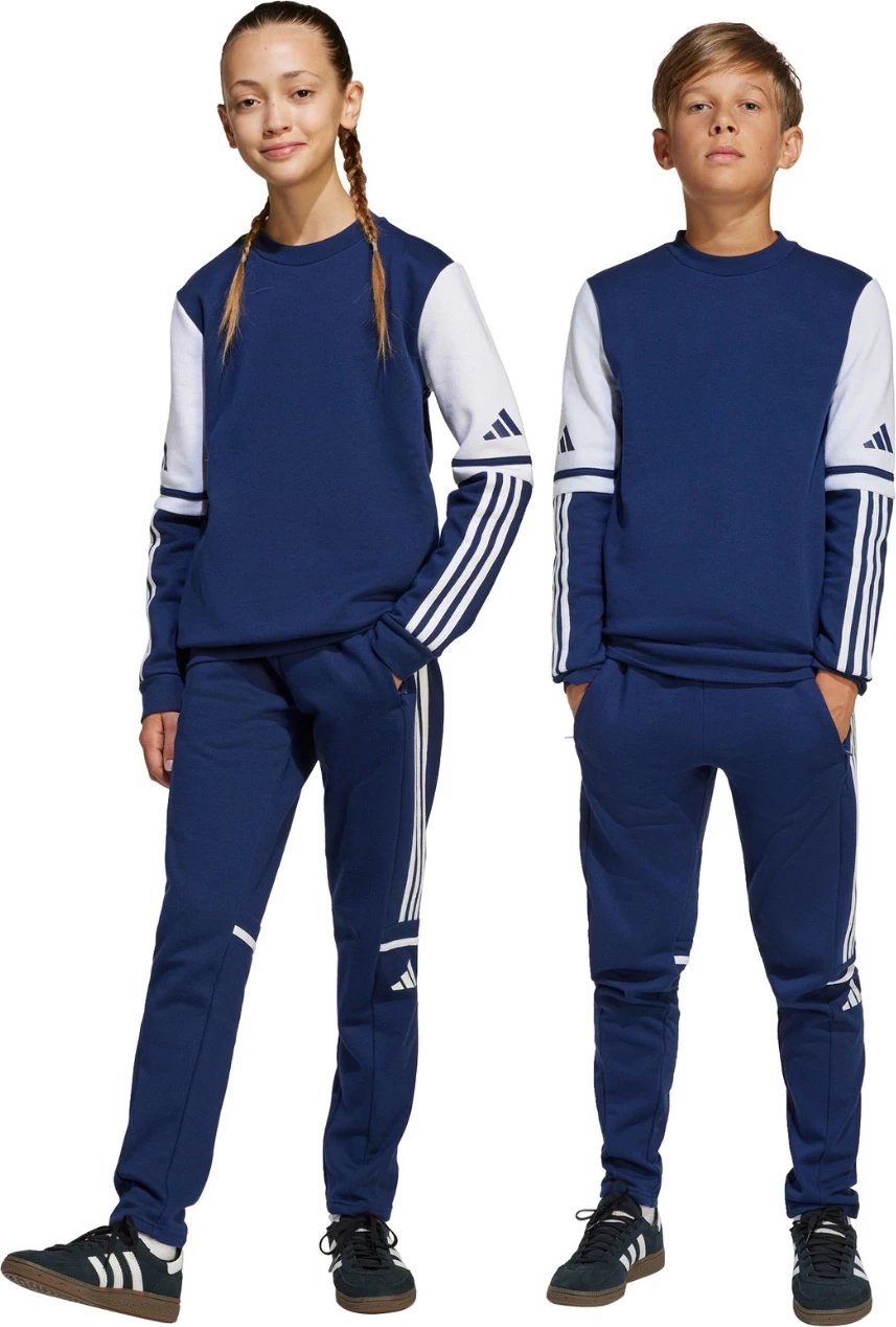 Pantallona sportive për fëmijë adidas, navy