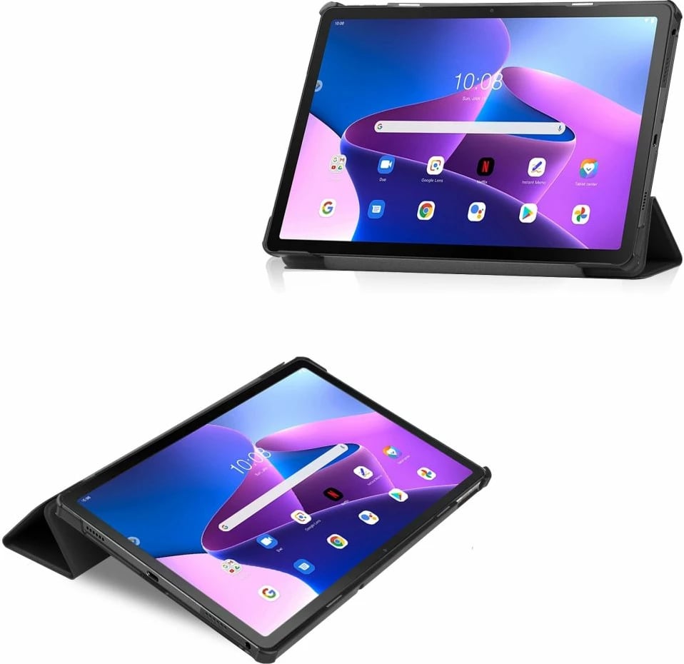 Mbështjellës tablet Tech-Protect SmartCase për Lenovo Tab M10 Plus 10.6" (3 gen.), zi