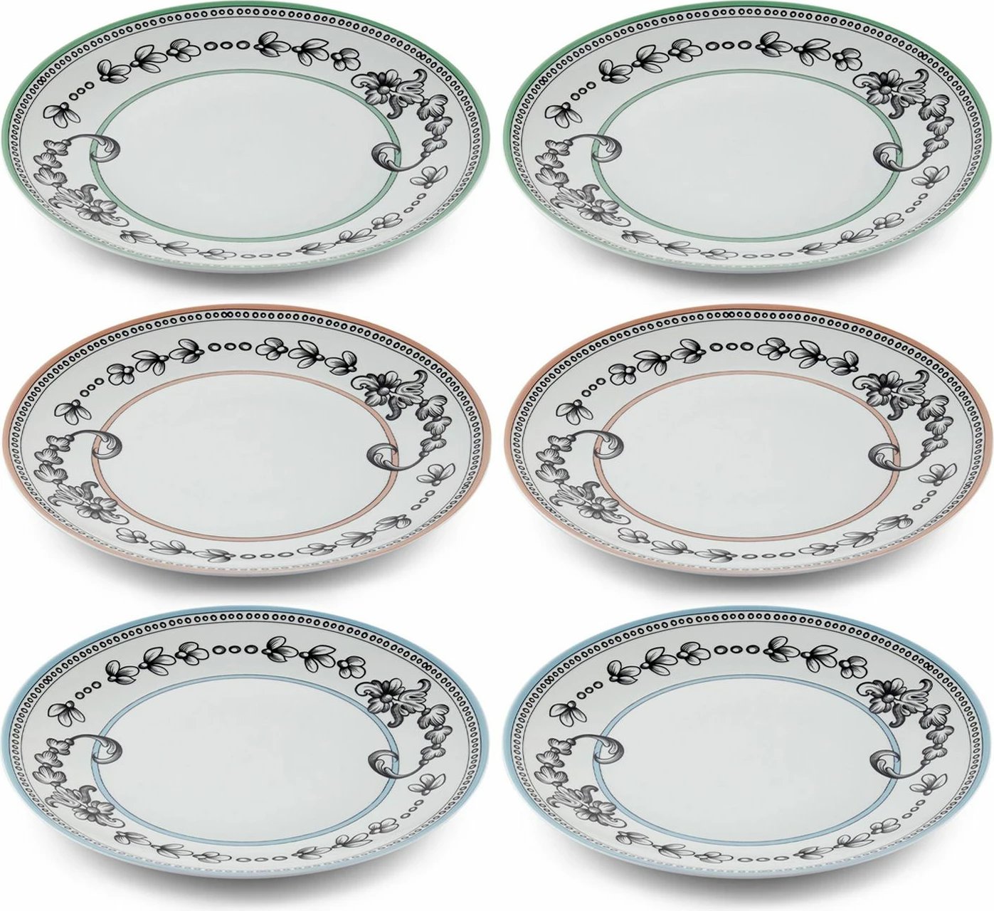 Set pjatash shërbimi (6 copë), Hermia, DNR0056