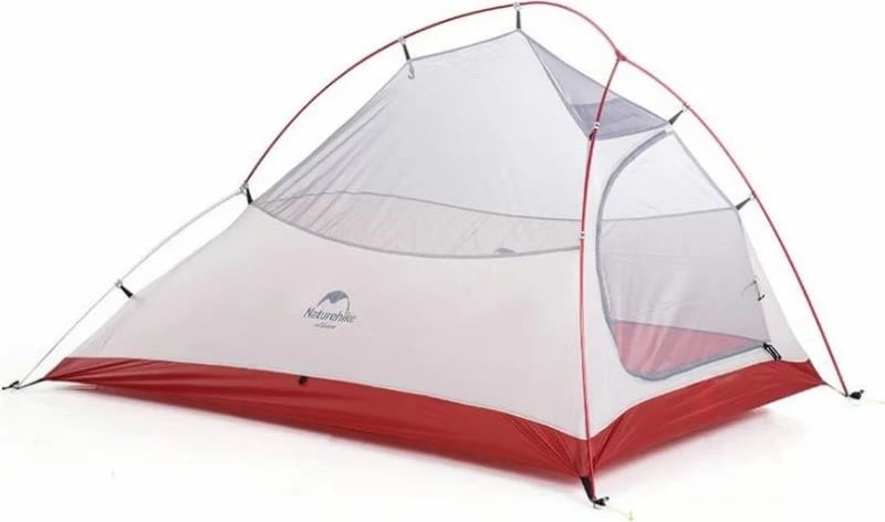 Tendë për kamping Yakimasport, e kuqe dhe e bardhë