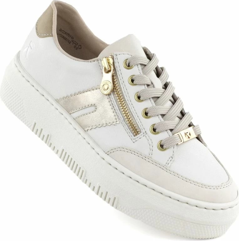 Atlete platforme për femra Rieker, bezhë