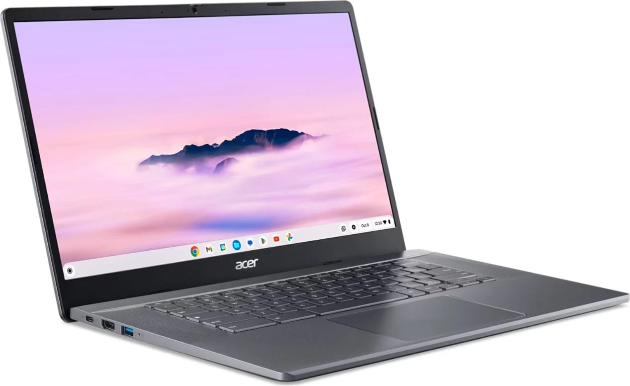 Laptop Acer Chromebook Plus 515, 15.6", Intel Core i5 i5-1235U, 8 GB RAM, 512 GB SSD, Gri