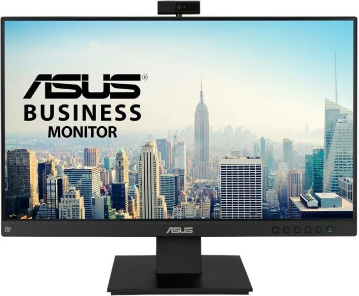 Monitor ASUS BE24EQSK 23.8" Full HD IPS me kamerë 2MP, mikrofon, altoparlantë, qëndrues ergonomik, VESA 100x100, i zi