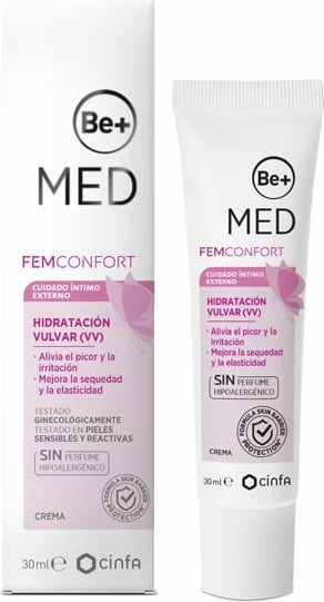 Krem hidratues intim BE+ Med Femconfort unisex 30ml