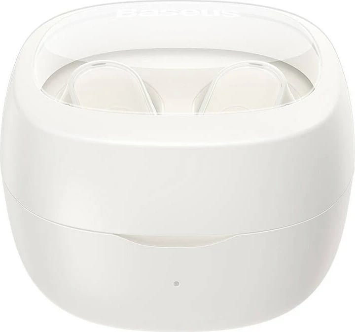Kufje Baseus Bowie WM02 pa tela, True Wireless, me kuti karikimi, të bardha